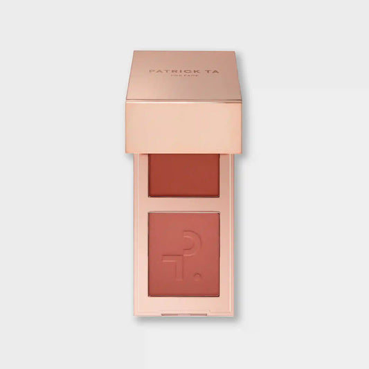Mini Major Headlines Double-Take Crème & Powder Blush Duo